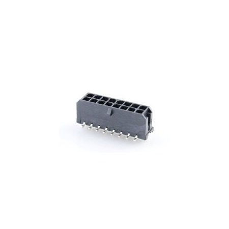 Molex Microfit 3.0 Vert SMT/Clip DR 30Au 16Ckt 43045-1617
